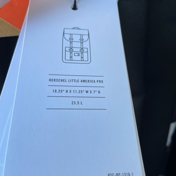 Herschel Little America Backpack Pro Insulated Black and White Check - Picture 3 of 3